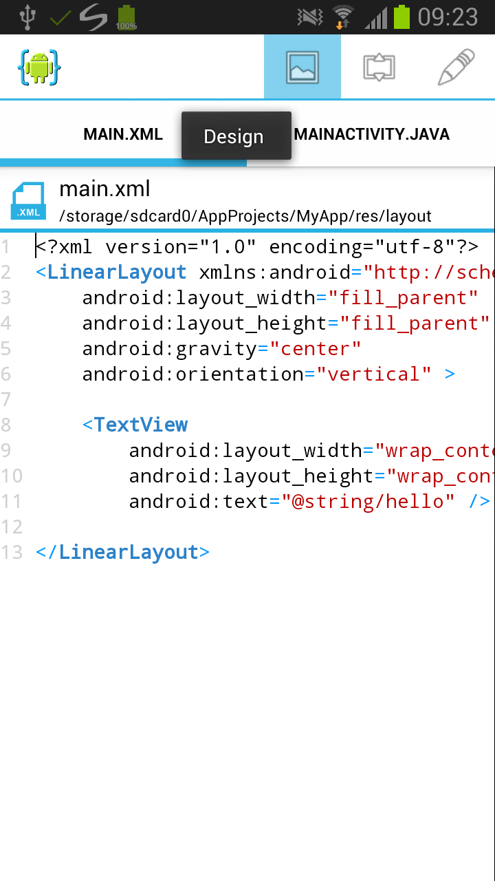 XML 补全